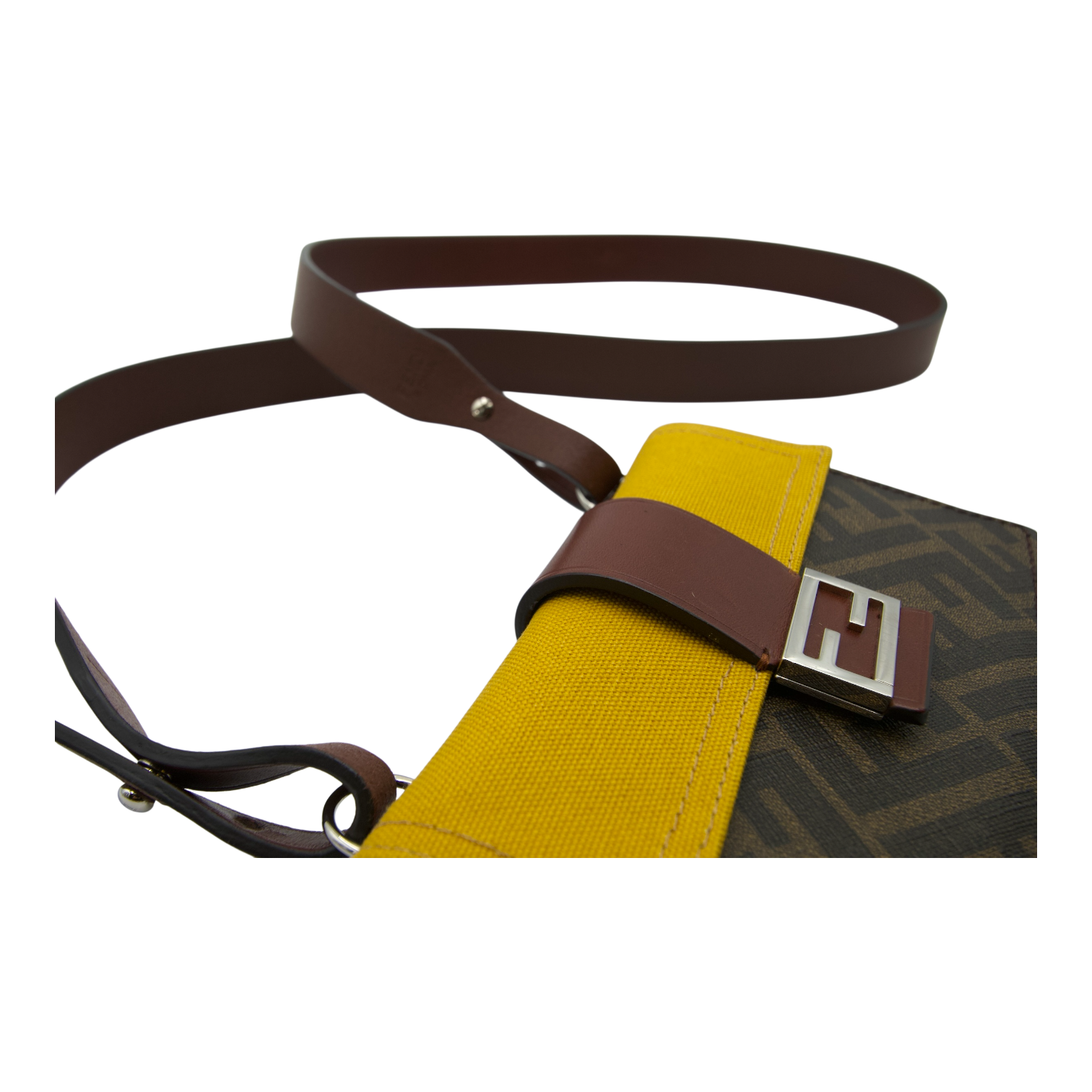 Fendi Zucca FF Messenger Bag