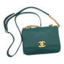 Chanel Small Flap Lambskin Green