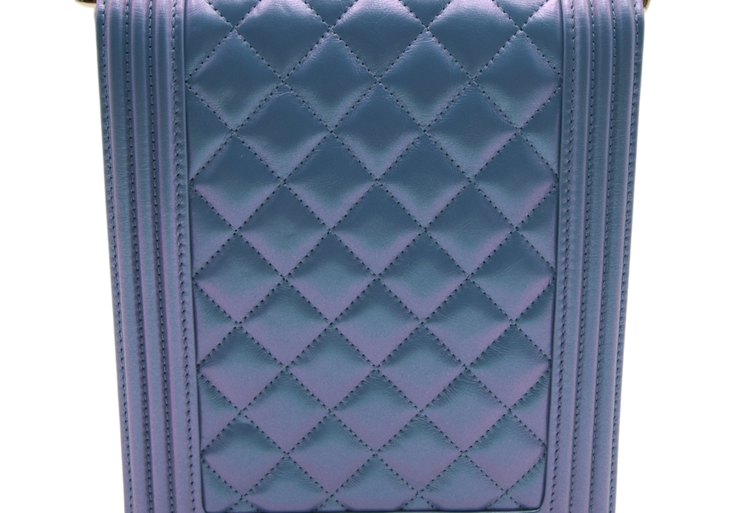 Chanel North South  Boy Bag Iridescent
