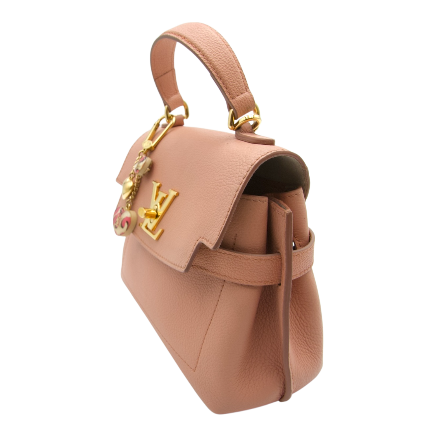 Louis Vuitton LockMe Ever Mini Bag & Hearts Charm