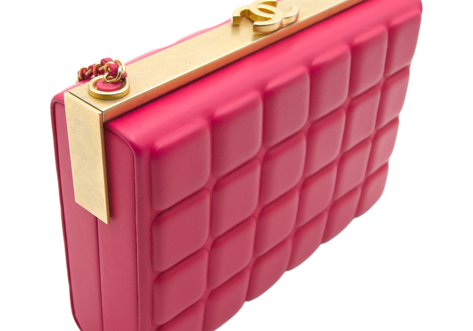 Chanel Chocolate Bar Pink Lambskin