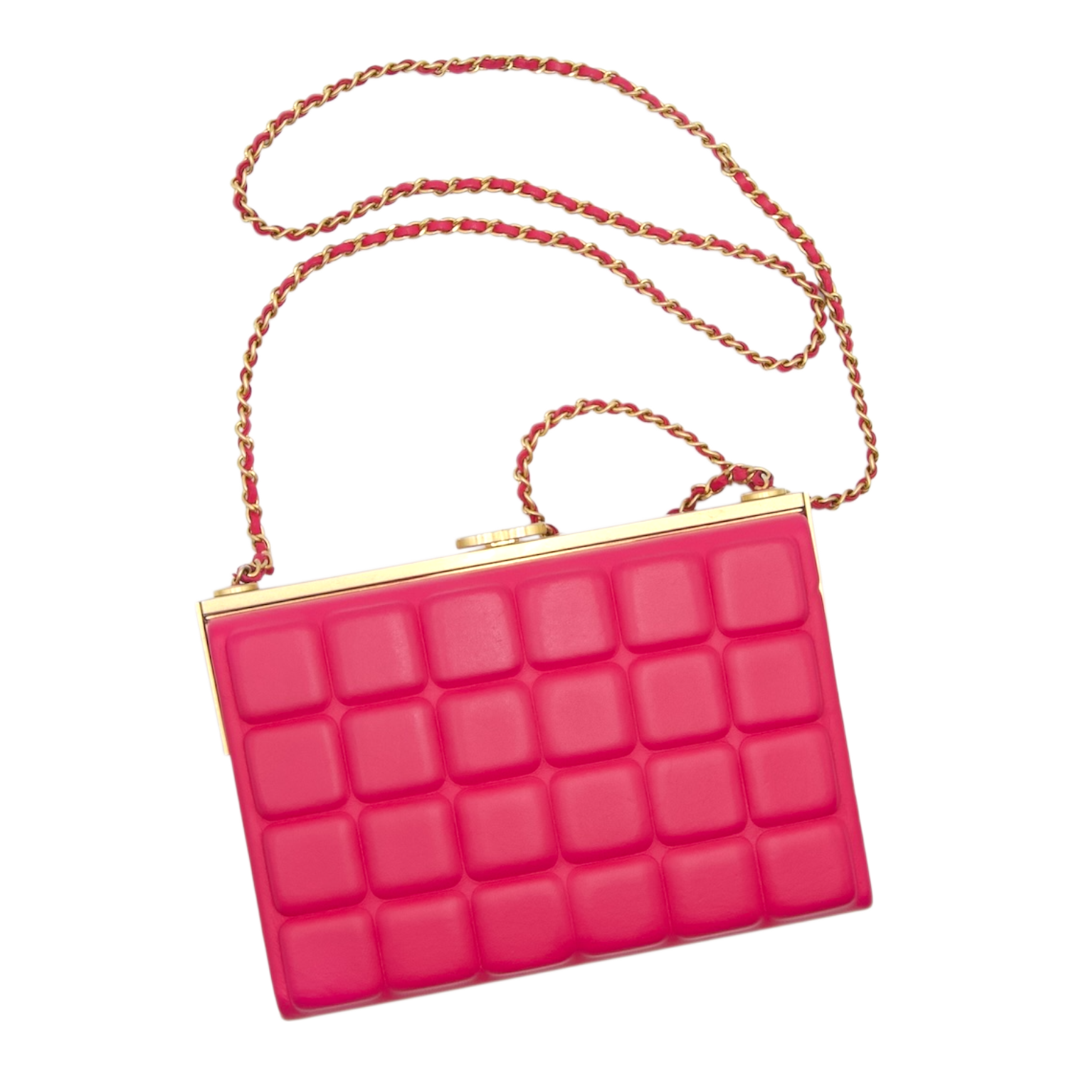 Chanel Chocolate Bar Pink Lambskin
