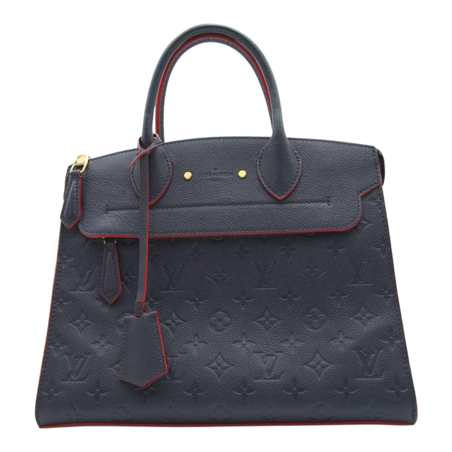 Louis Vuitton Marine Rouge Pont Neuf Empreinte Bag