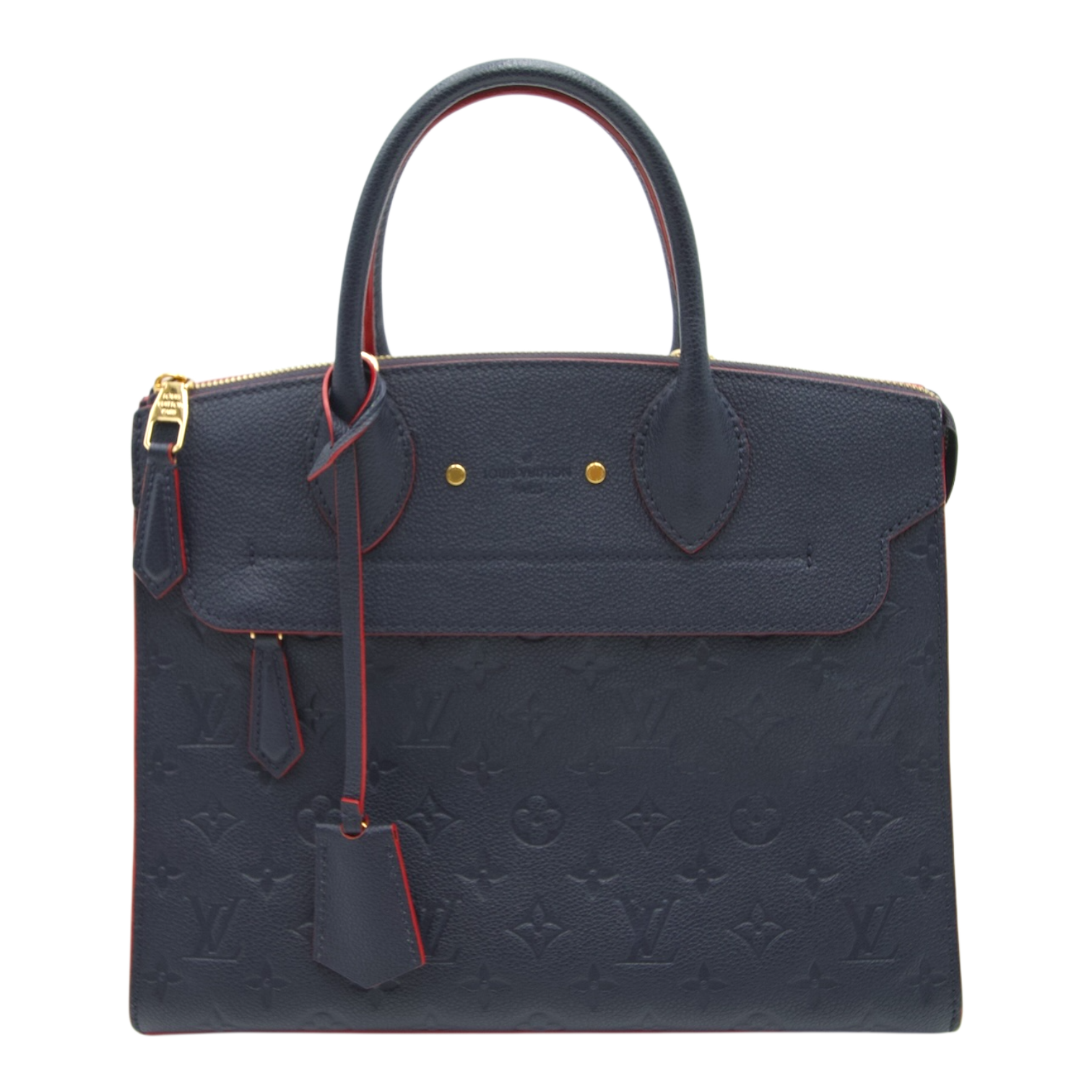 Louis Vuitton Marine Rouge Pont Neuf Empreinte Bag
