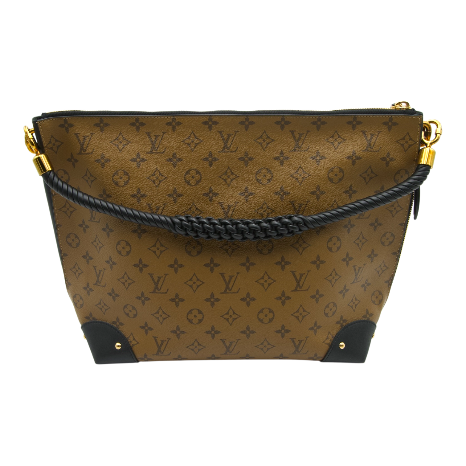 Louis Vuitton Triangle Softy Reverse Monogram Bag