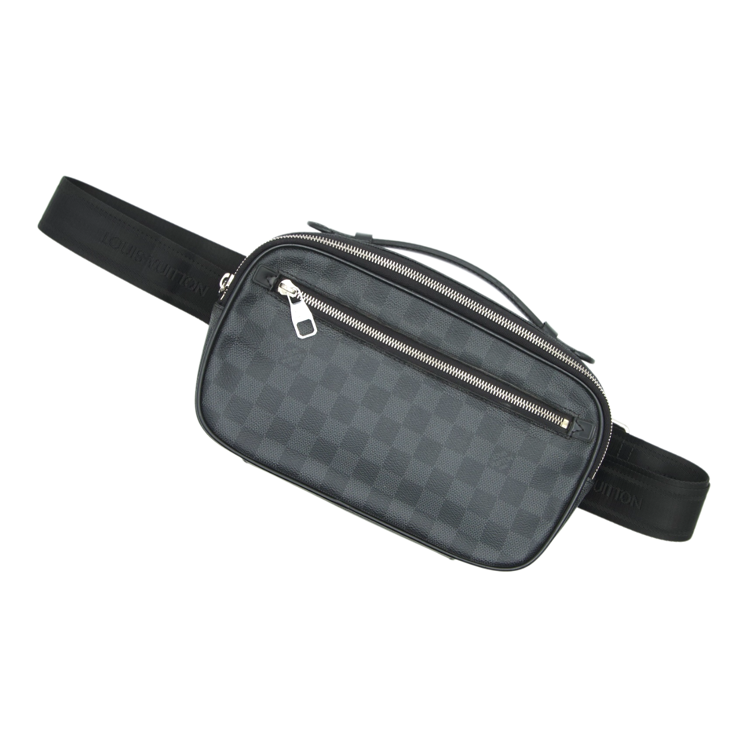 Louis Vuitton Damier Graphite Crossbody Black