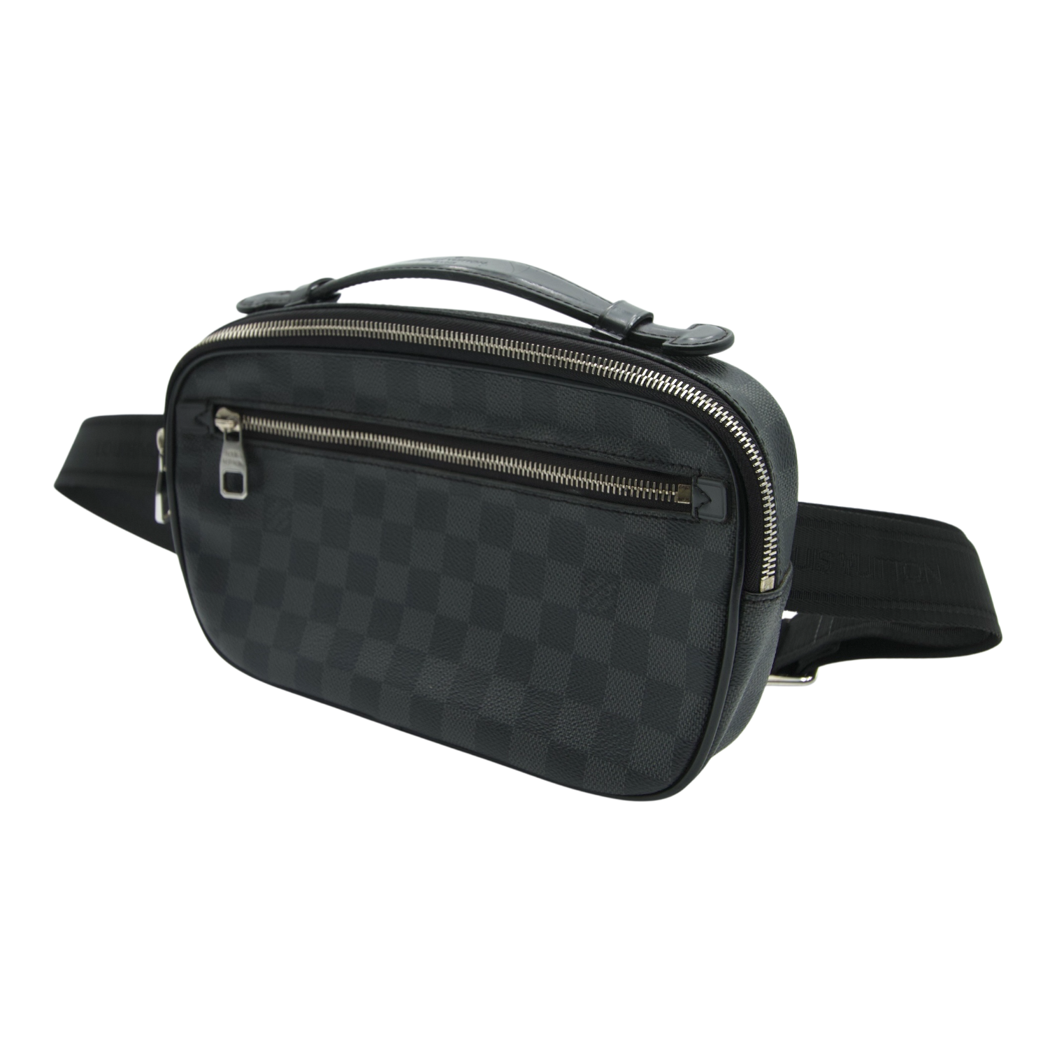 Louis Vuitton Damier Graphite Crossbody Black