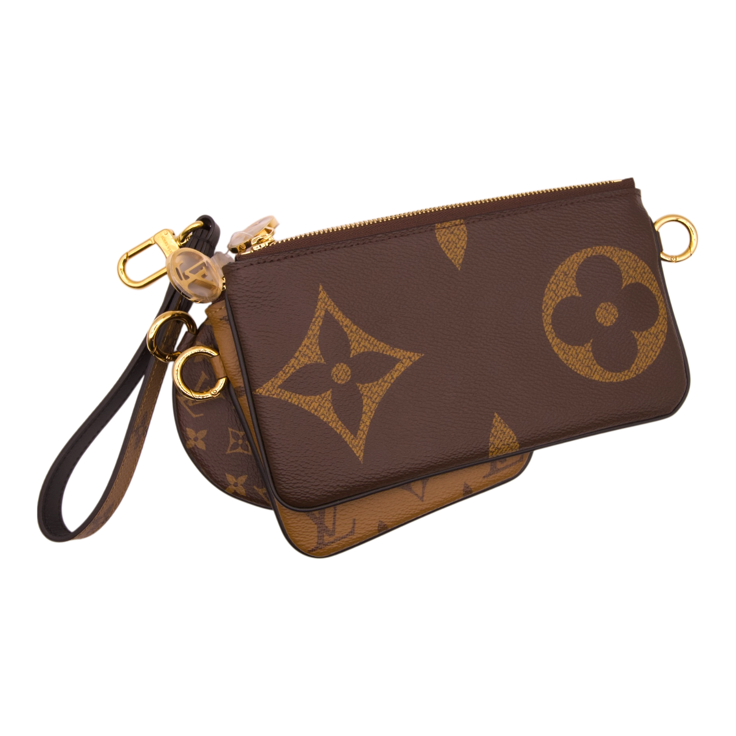 Louis Vuitton Reverse Monogram Giant Trio Pouch Set