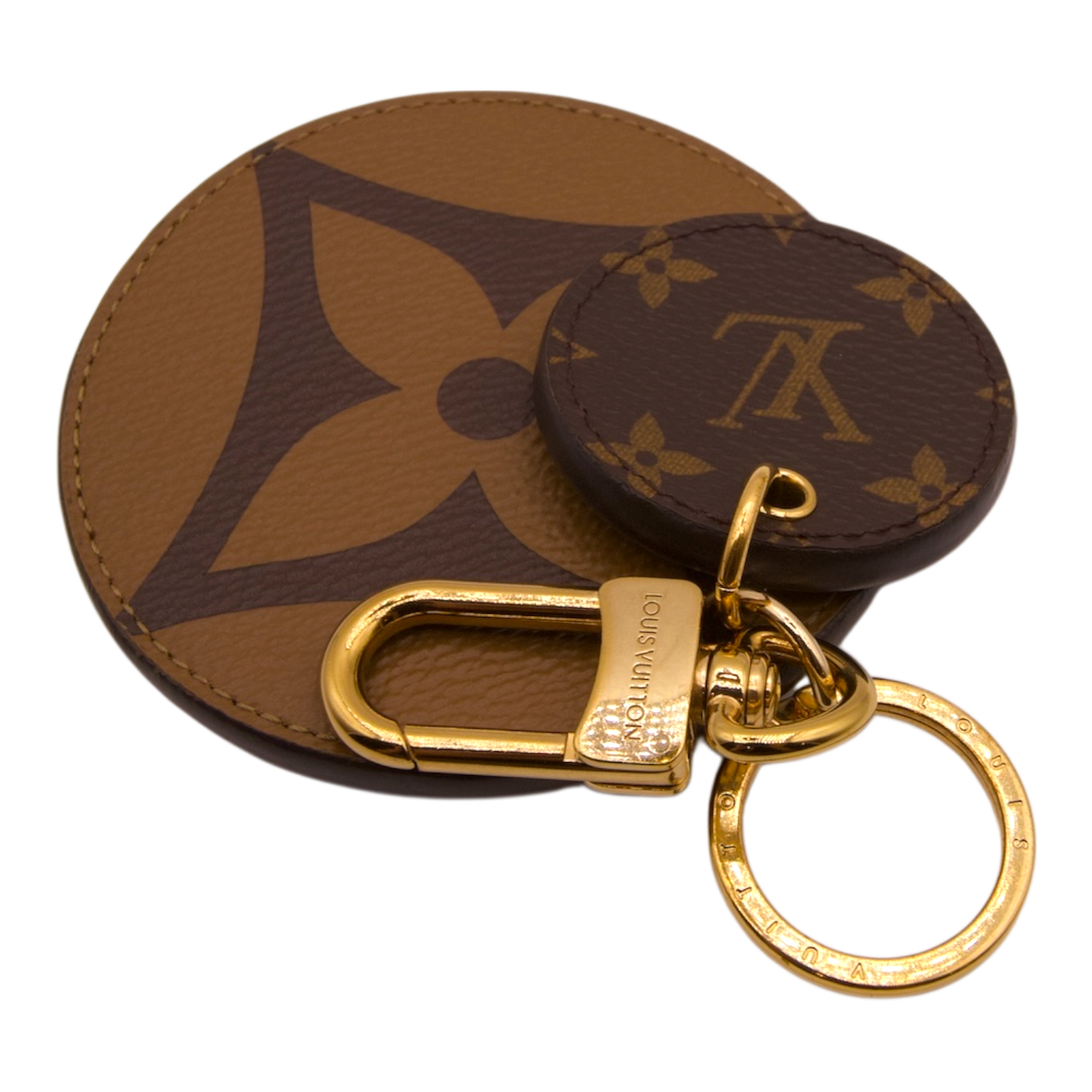 Louis Vuitton Monogram Reversible Canvas Keychain