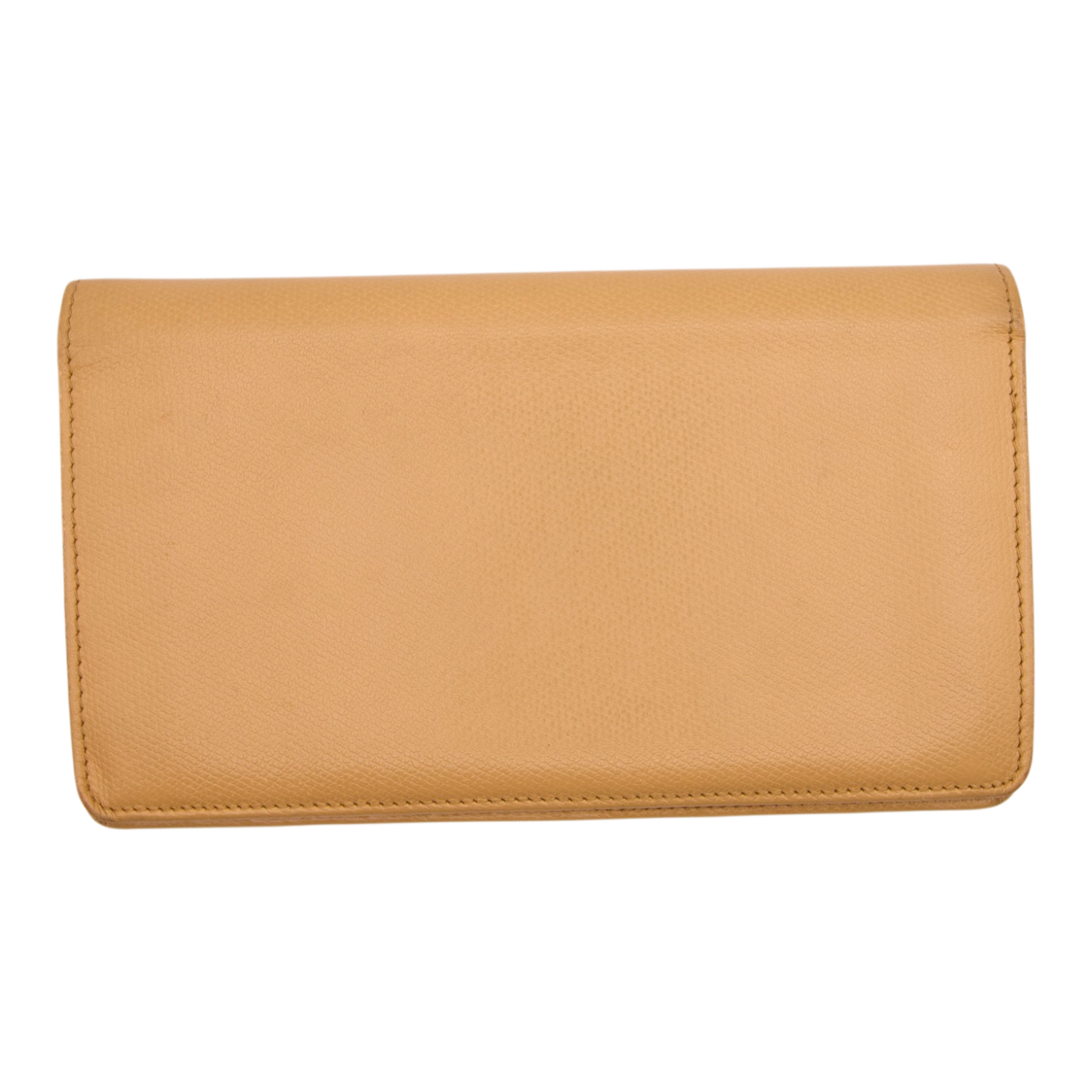 Chanel Caviar Leather Wallet Tan