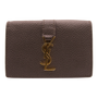 YSL Cassandre Bifold Wallet Moss Green