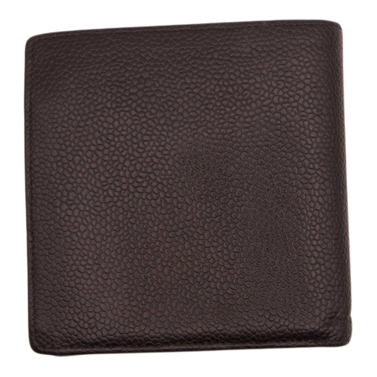 Chanel Caviar Leather Bifold Wallet Dark Brown
