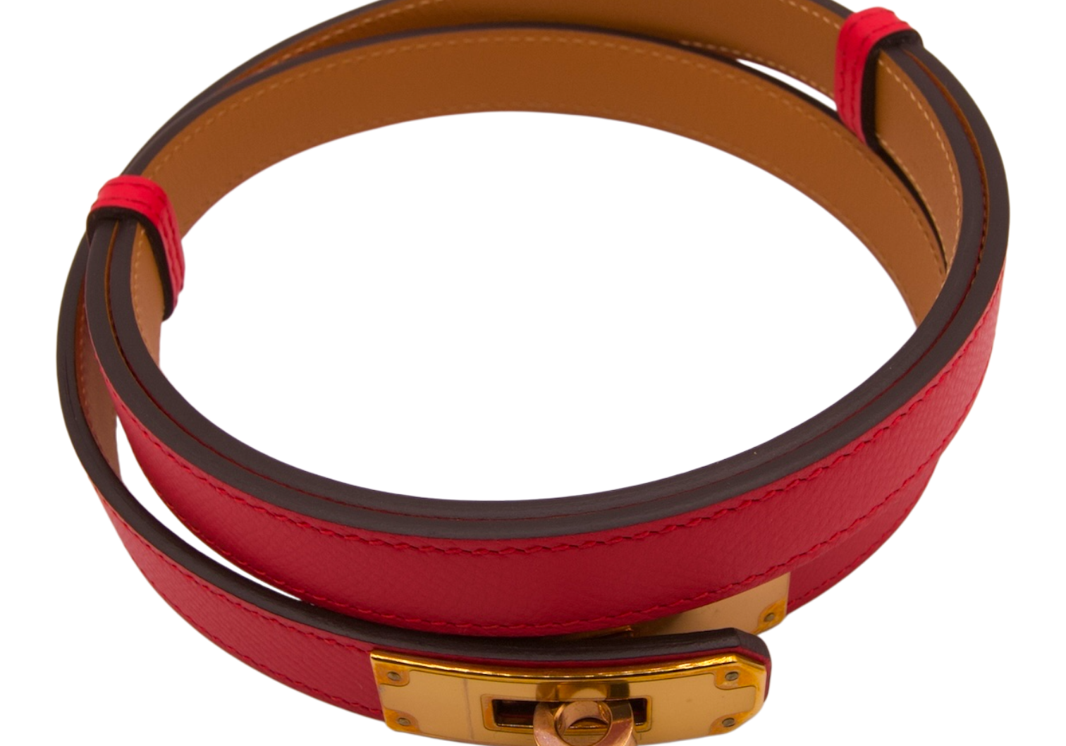 Hermès Kelly Double Tour Leather Bracelet
