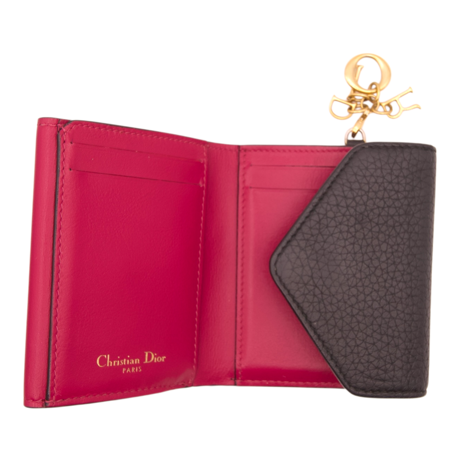 Dior Diorissimo Envelope Leather Compact Wallet