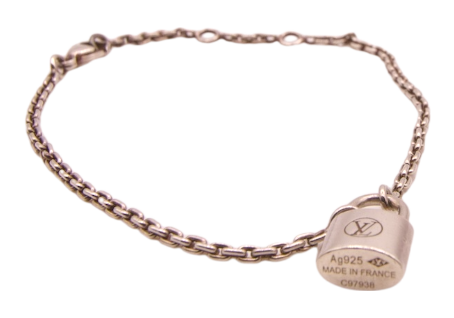 Louis Vuitton Lockit Charm Bracelet
