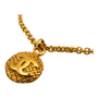 Chanel Gold Bracelet Textured CC Charm