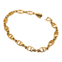 Dior Vintage Gold Plated “CD” Link Bracelet