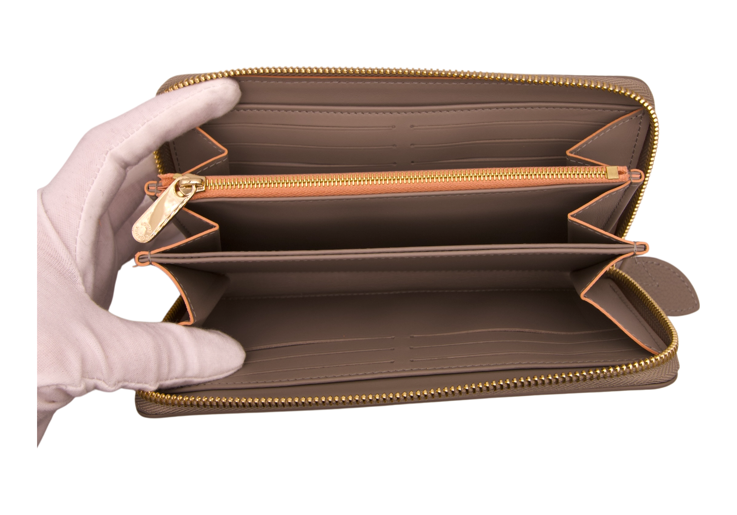 Louis Vuitton Mahina Leather Zippy Wallet
