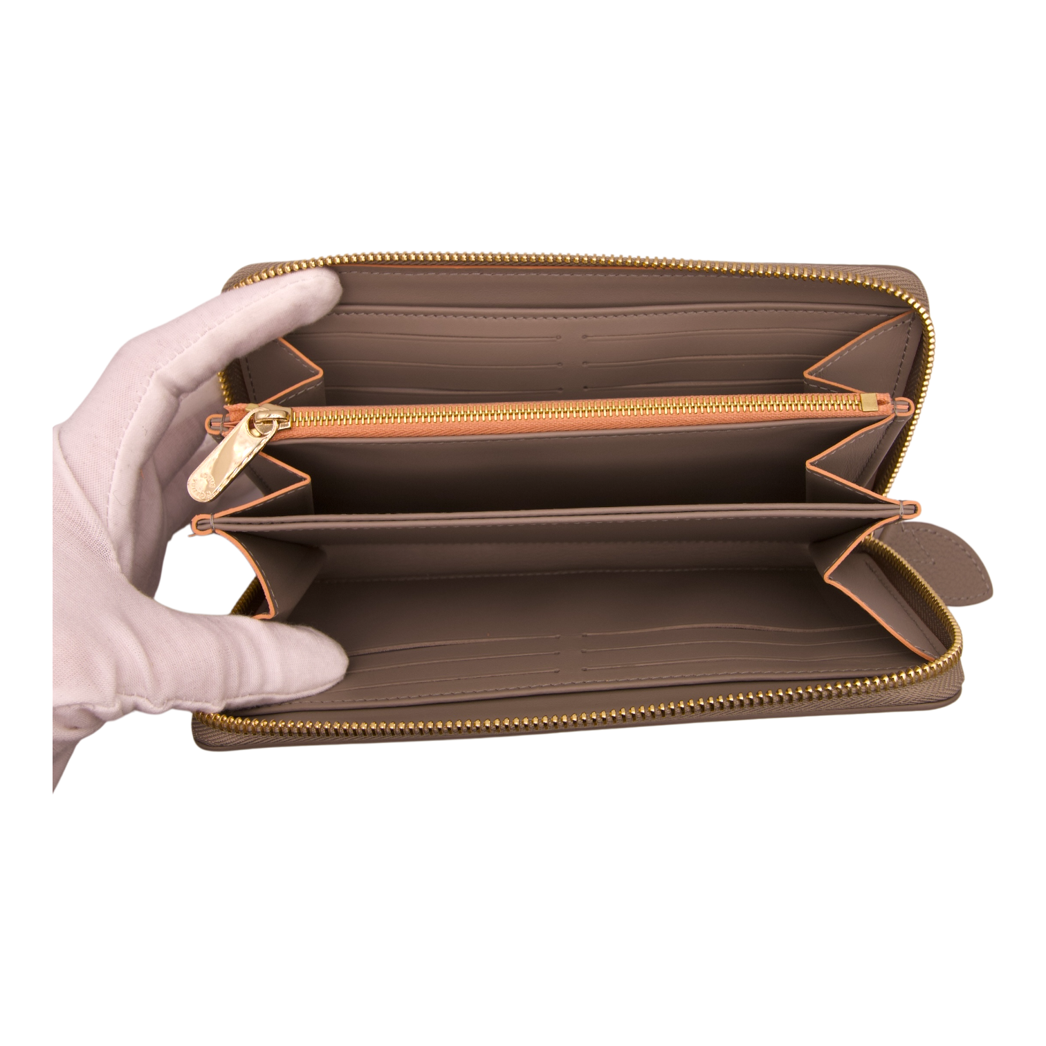 Louis Vuitton Mahina Leather Zippy Wallet