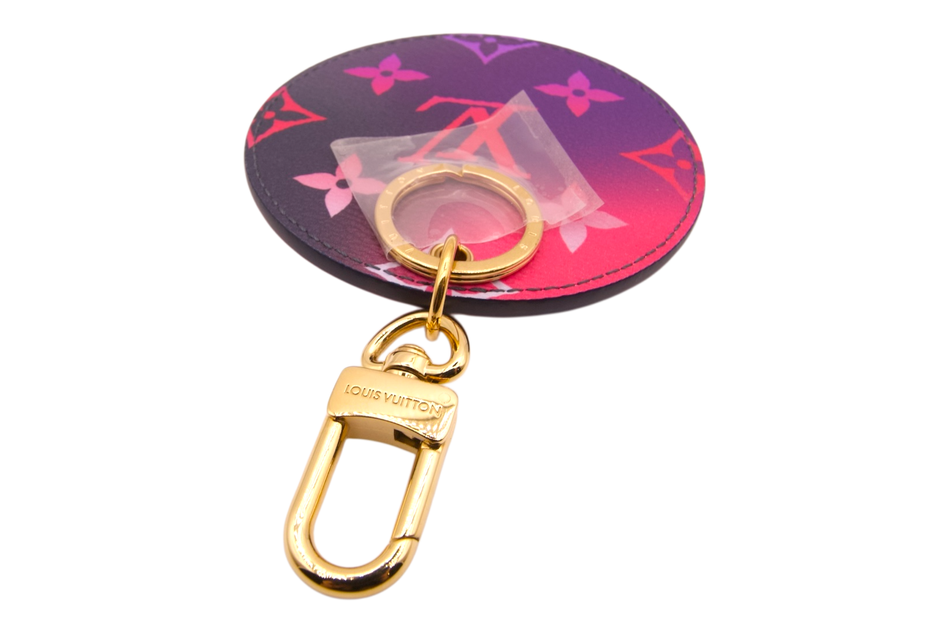 Louis Vuitton Gradient Monogram Keychain Pink/Purple