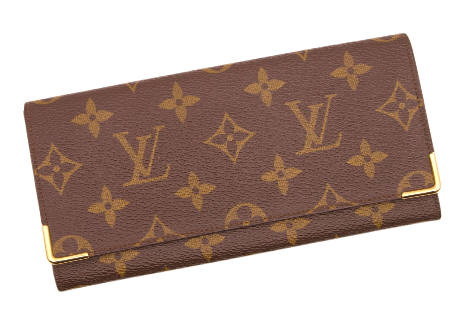 Louis Vuitton Check Book Monogram Wallet
