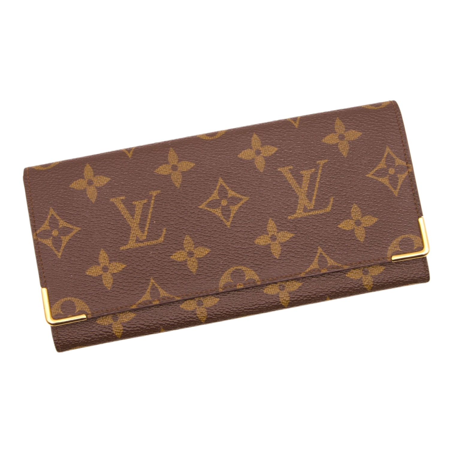 Louis Vuitton Check Book Monogram Wallet