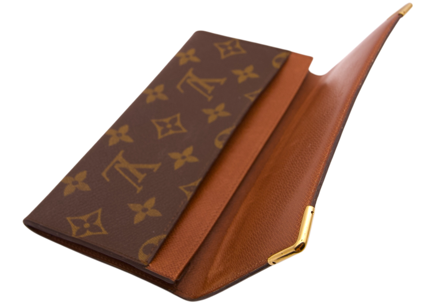 Louis Vuitton Check Book Monogram Wallet