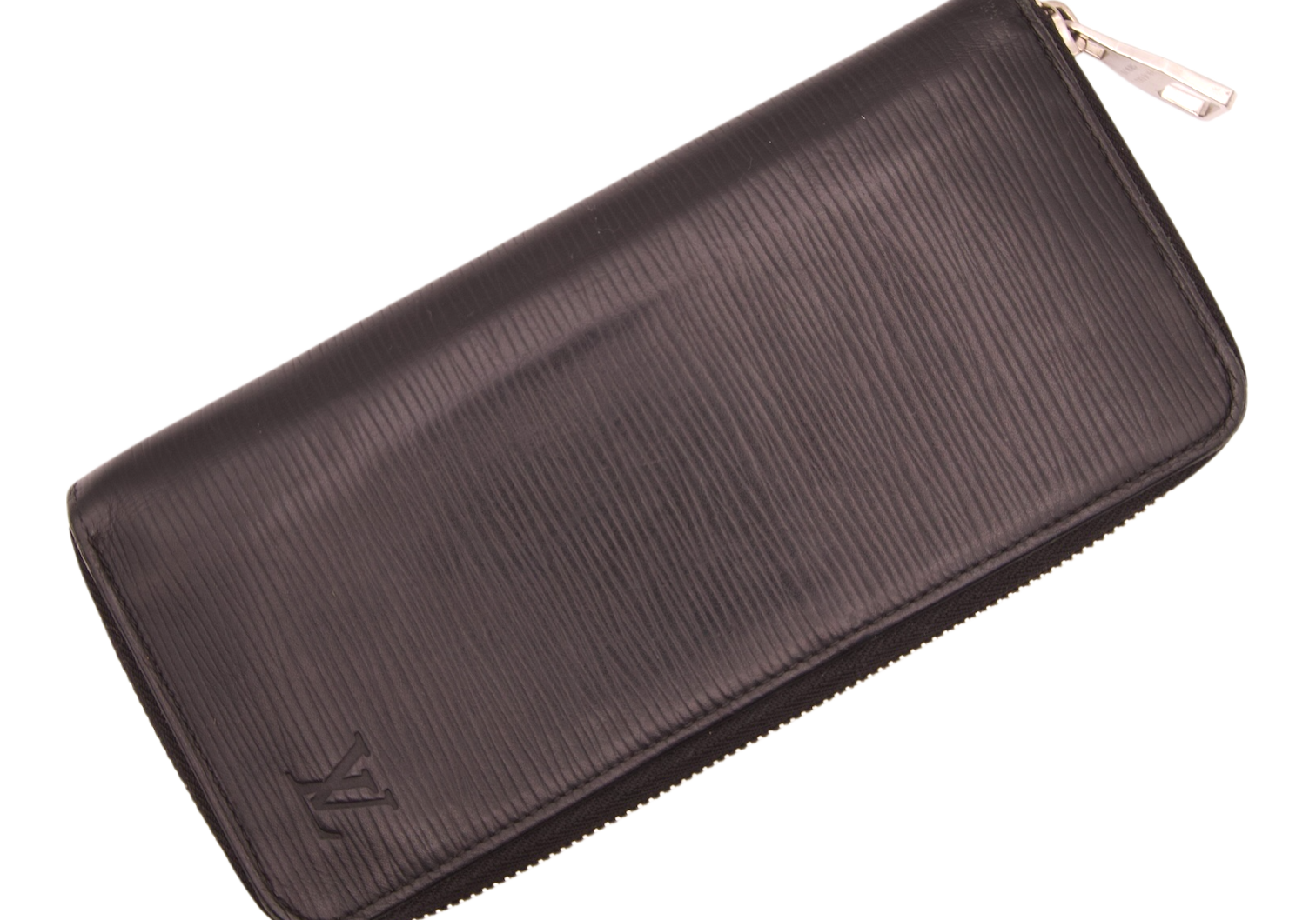 Louis Vuitton Épi Leather Zip Wallet Black
