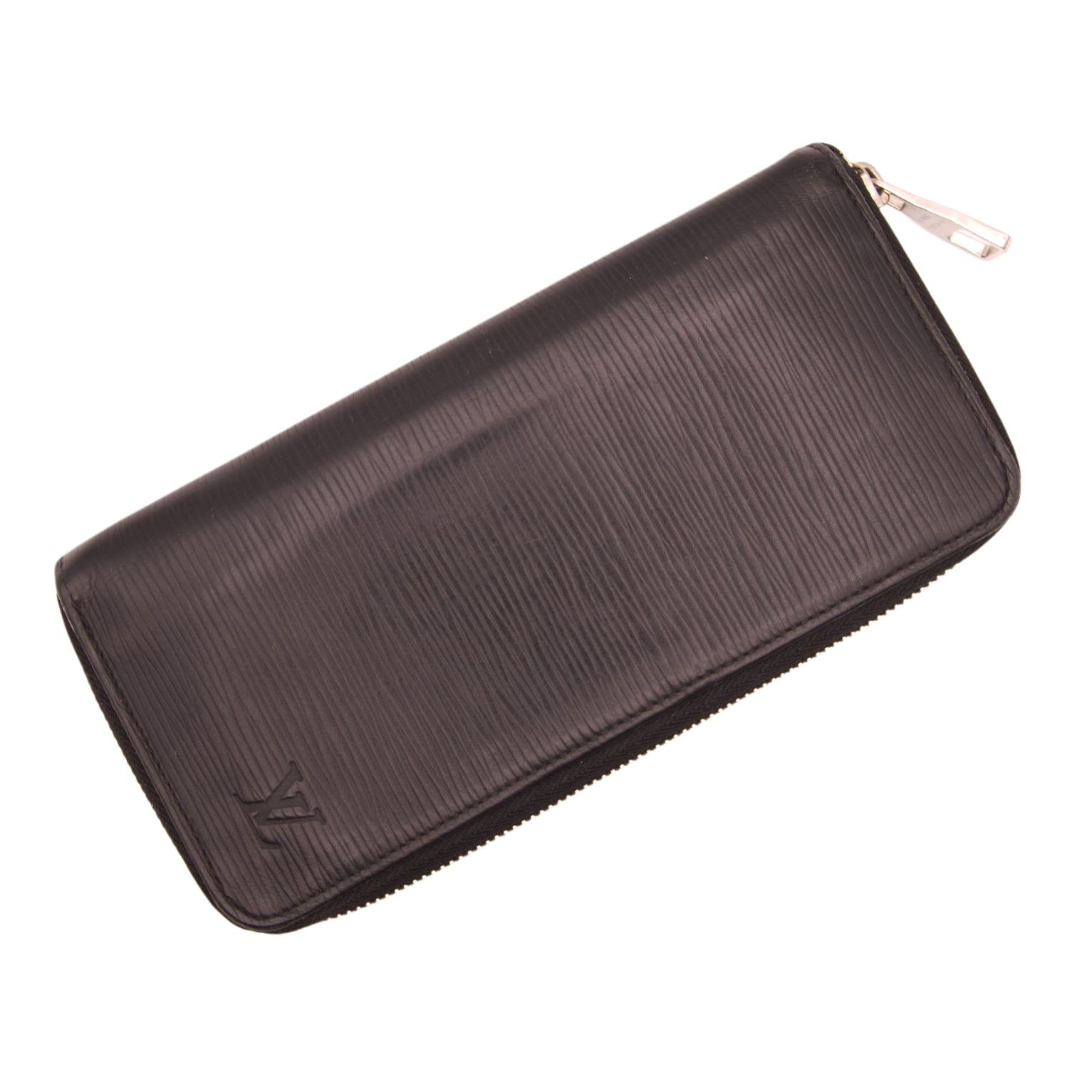 Louis Vuitton Épi Leather Zip Wallet Black