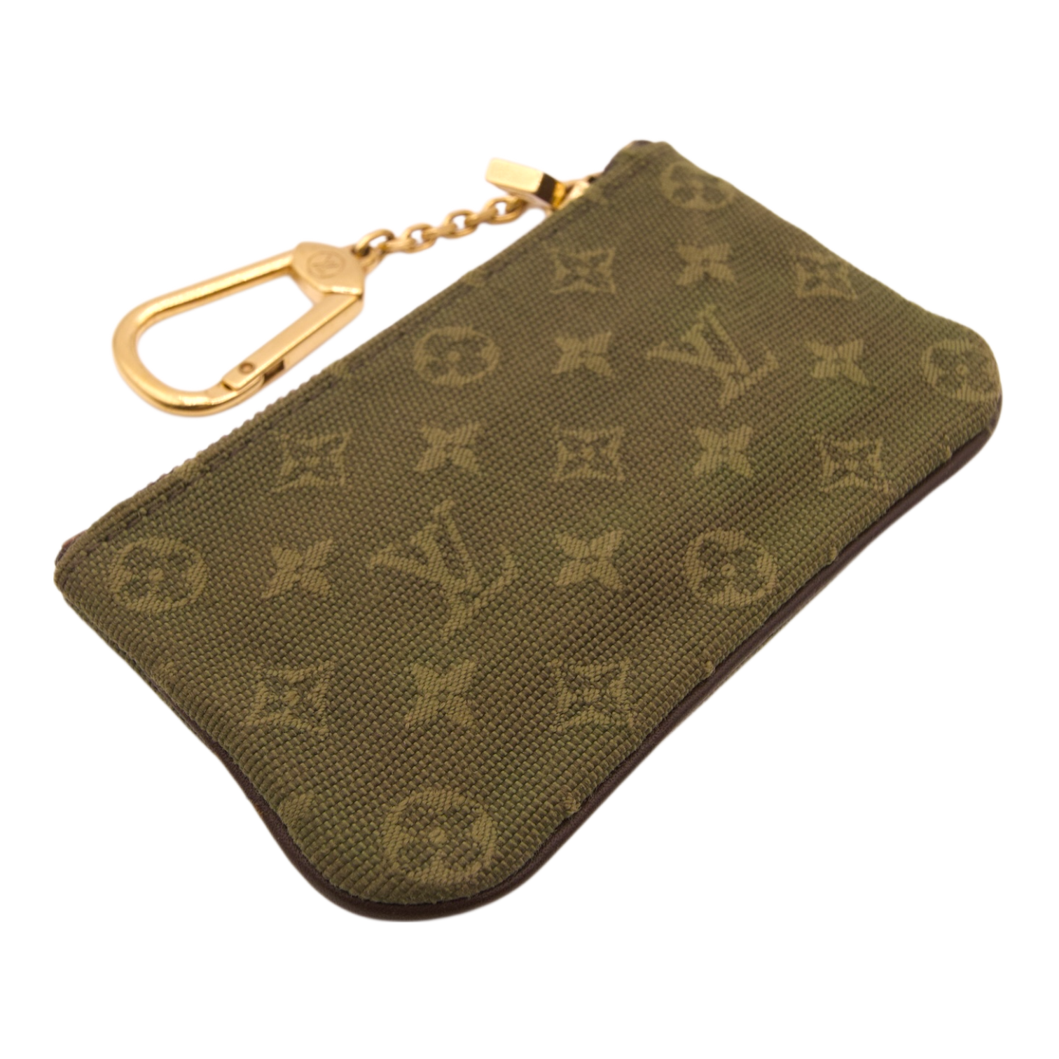 Louis Vuitton Monogram Mini Key Pouch Olive