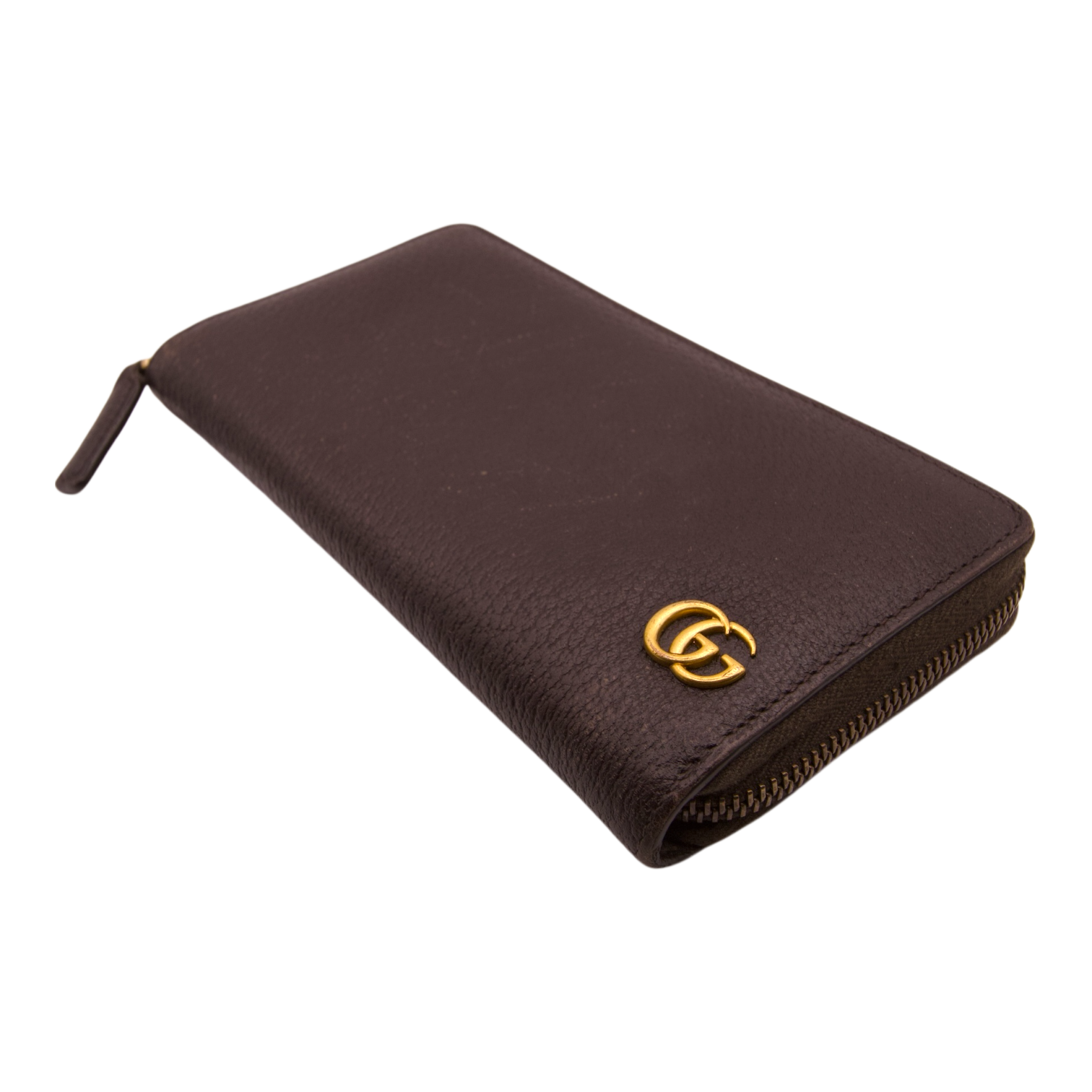 Gucci GG Marmont Wallet Brown