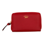 Gucci Zip Wallet Red Grained Leather