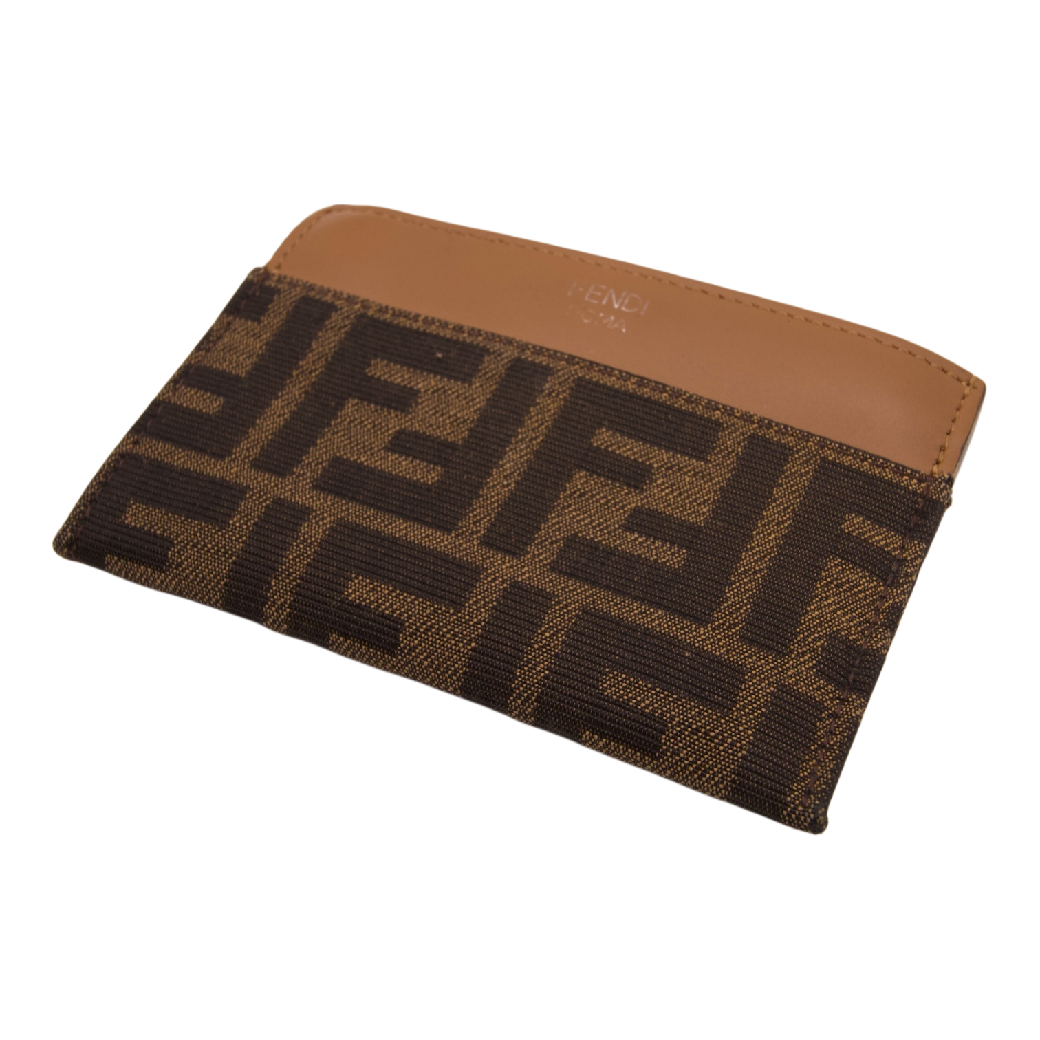 Fendi Baguette Card Case Brown