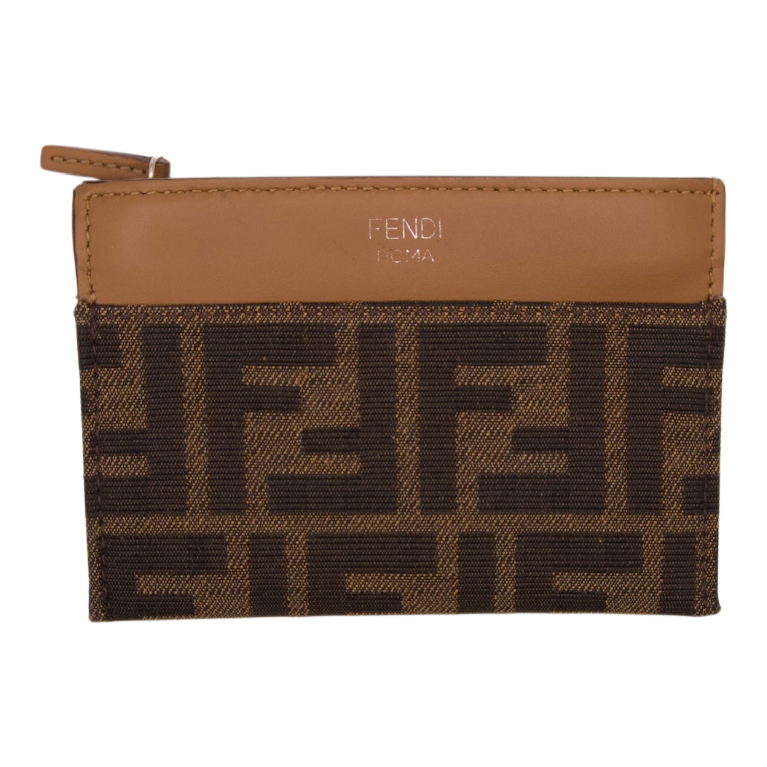 Fendi Baguette Card Case Brown