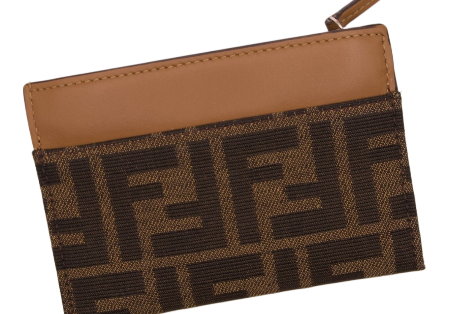 Fendi Baguette Card Case Brown