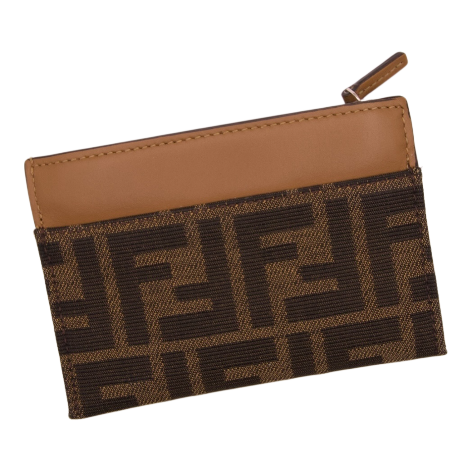 Fendi Baguette Card Case Brown