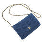 Chanel Denim Wallet on Chain