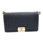 Chanel Boy Bag Medium Blue