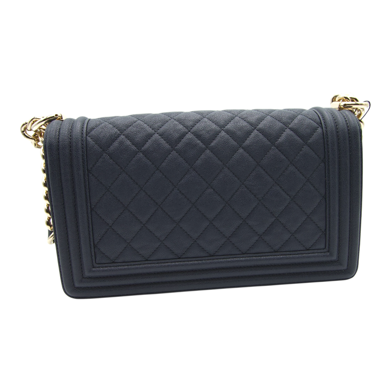 Chanel Boy Bag Medium Blue