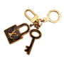 Louis Vuitton Lock Key Bag Charm Gold Tone