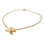 Saint Laurent YSL Logo Necklace Gold