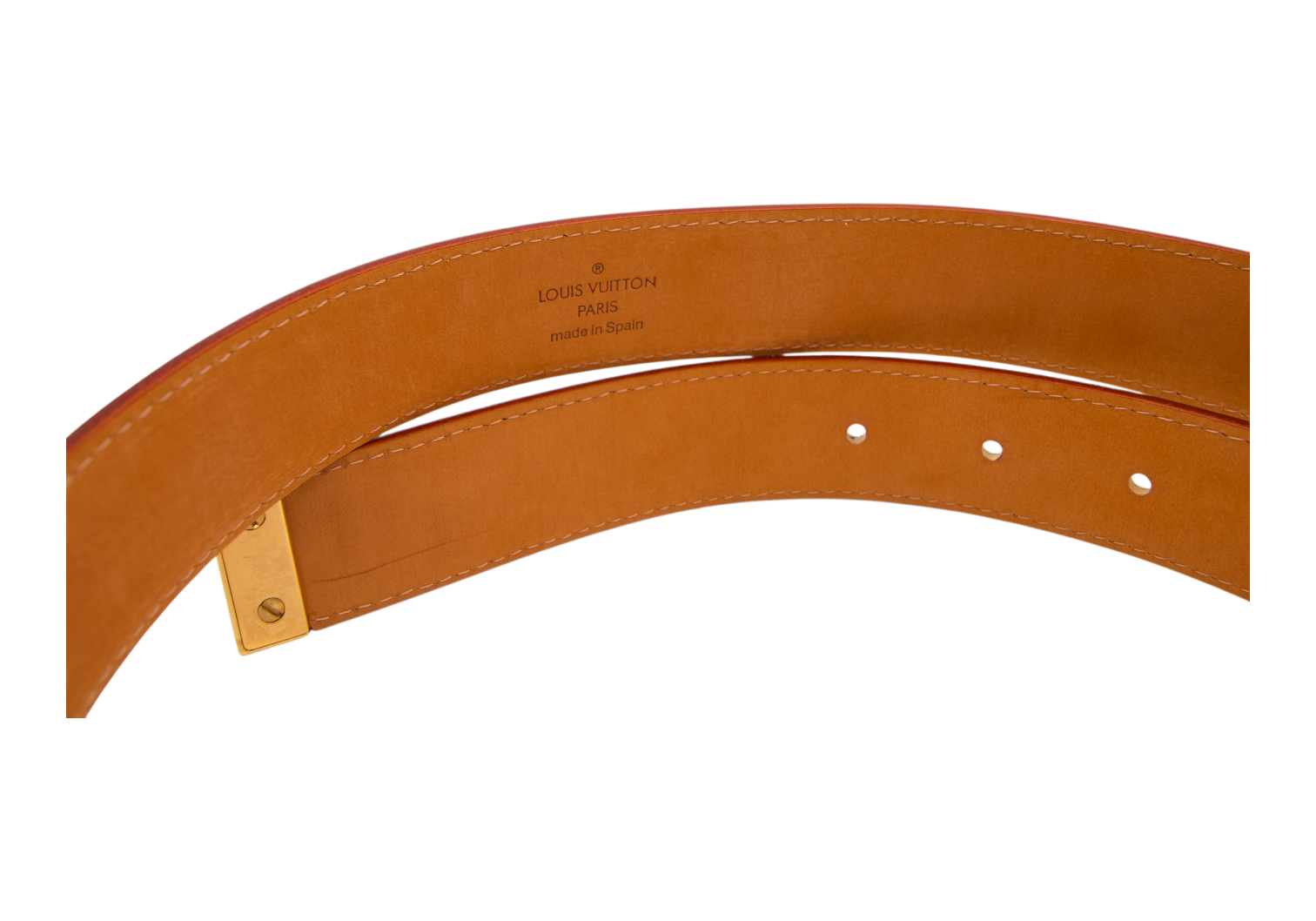 Louis Vuitton Monogram Belt Multicolor Takashi Murakami Gold Buckle