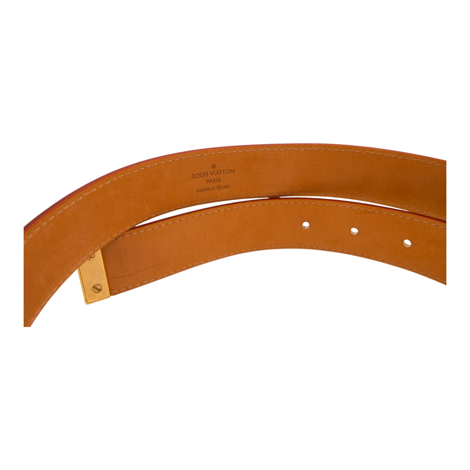 Louis Vuitton Monogram Belt Multicolor Takashi Murakami Gold Buckle