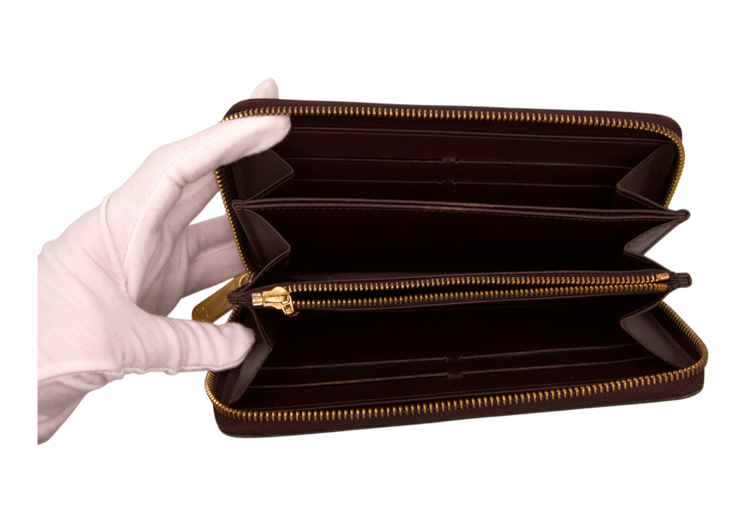 Louis Vuitton Amarante Monogram Vernis Zip