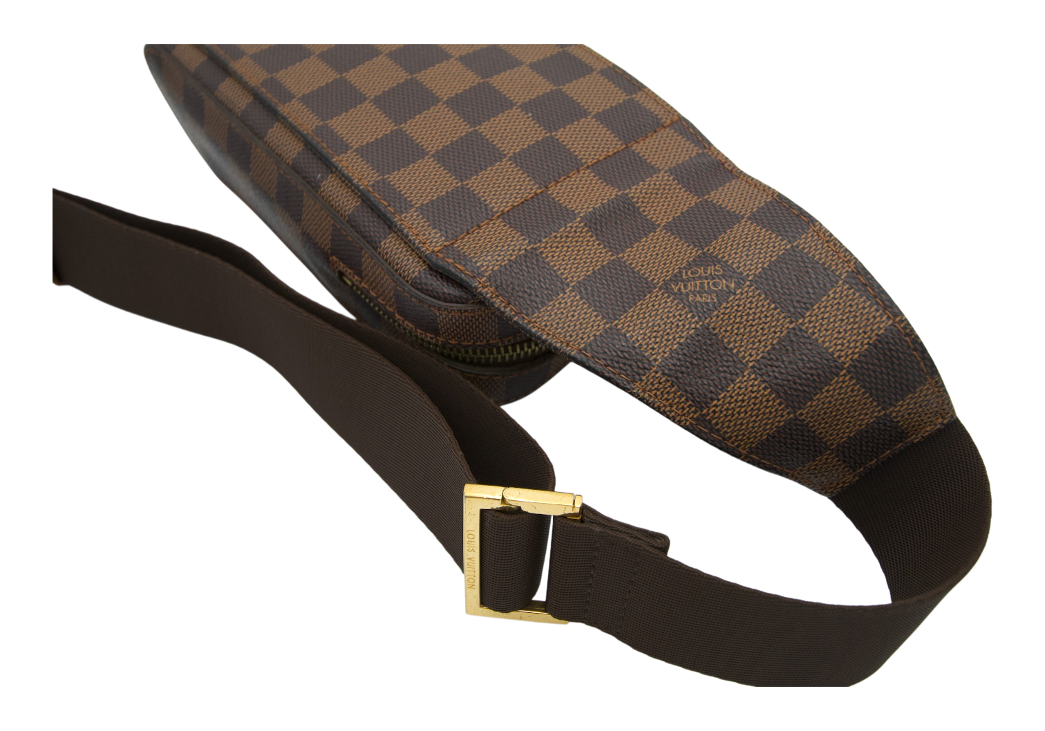 Louis Vuitton Geronimos Waist Bag Damier Ebene Canvas