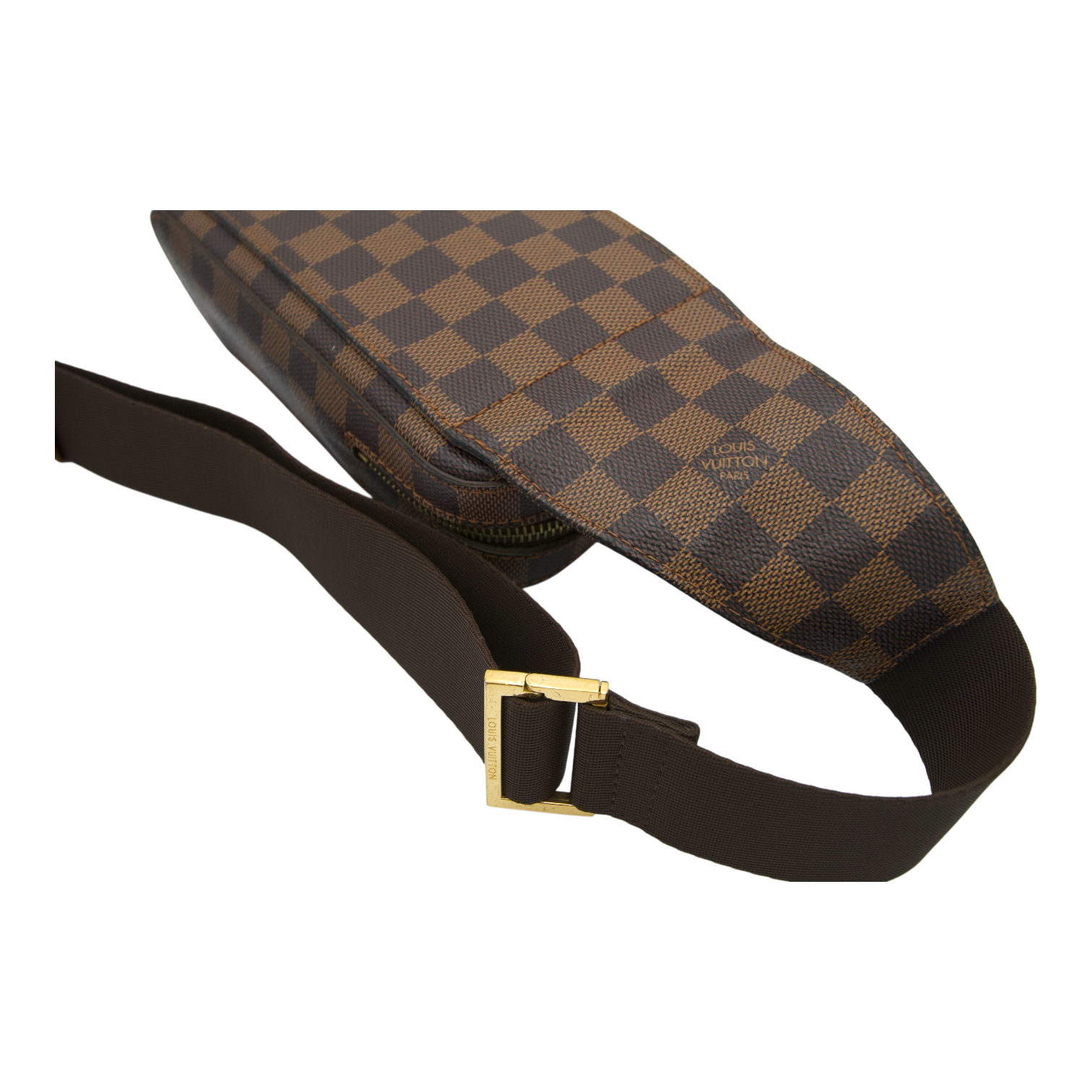 Louis Vuitton Geronimos Waist Bag Damier Ebene Canvas