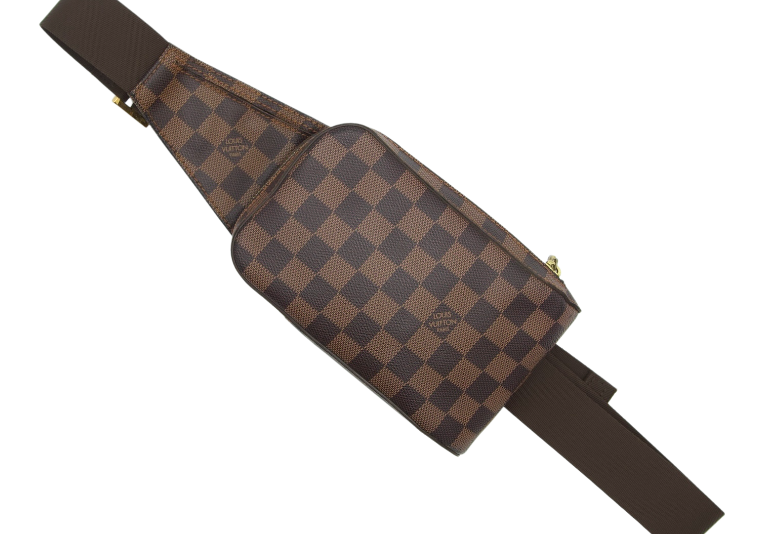 Louis Vuitton Geronimos Waist Bag Damier Ebene Canvas