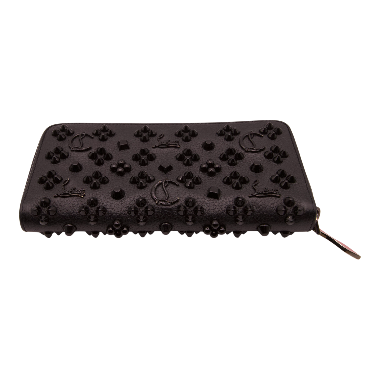 Christian Louboutin Panettone Spike Wallet Black