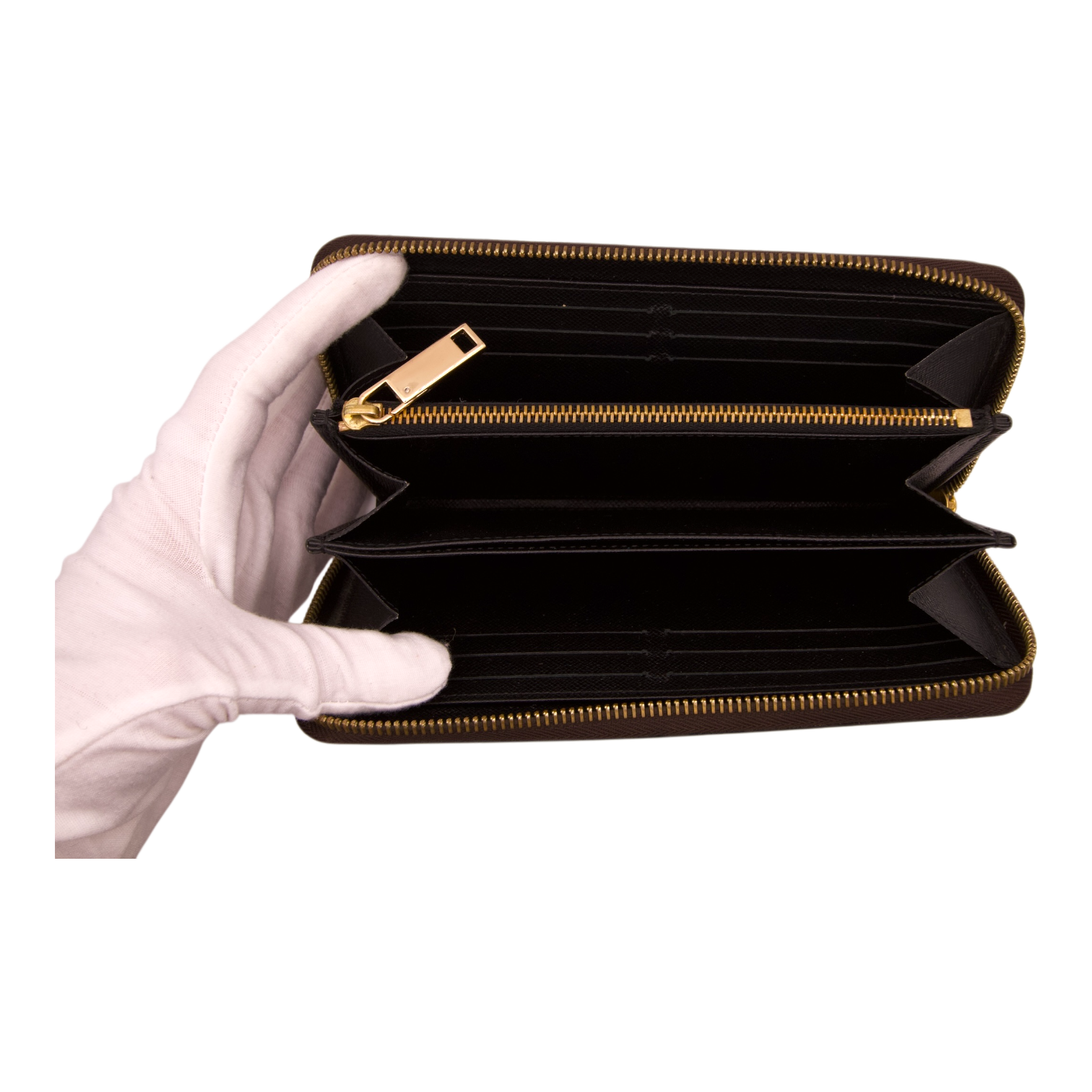 Louis Vuitton Empreinte Long Zippy, Black