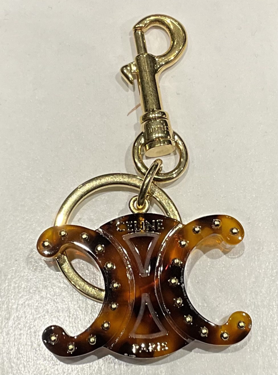 Celine Studded Torez Triomphe Charm